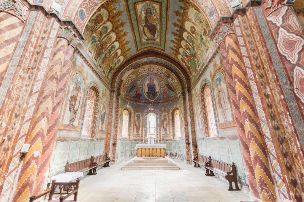 Peintures murales église Saint Nicolas de Civray