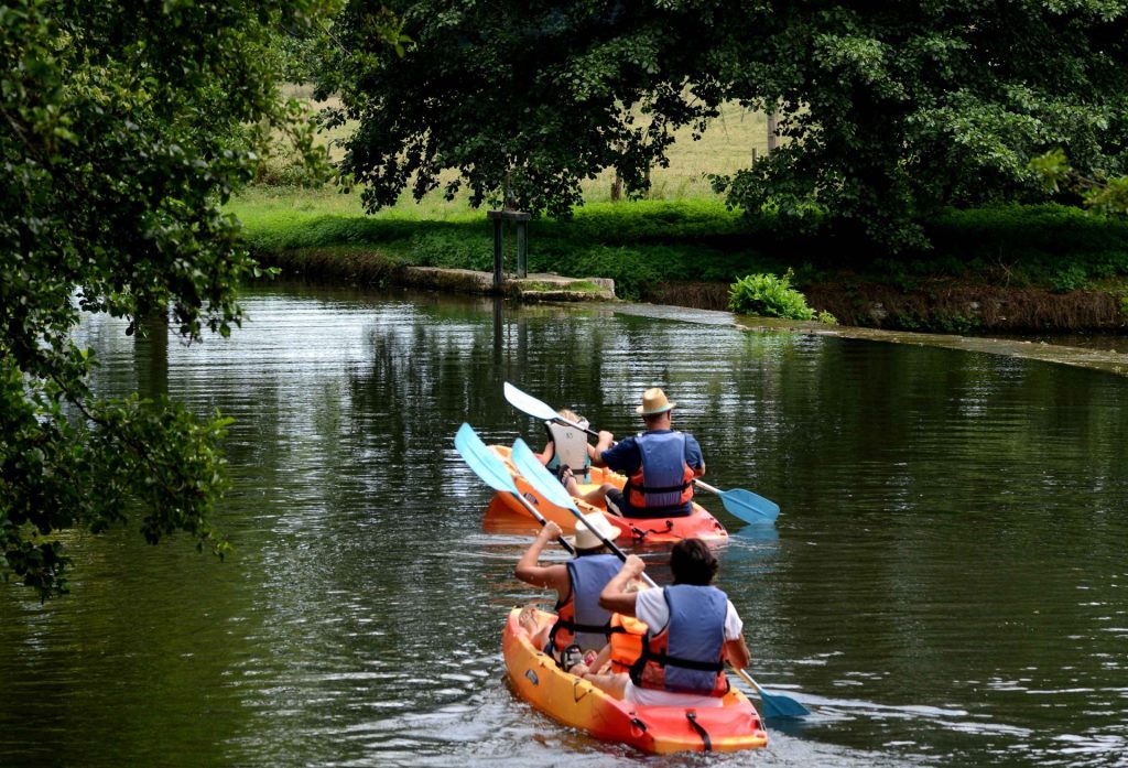 Canoës sur la Charente