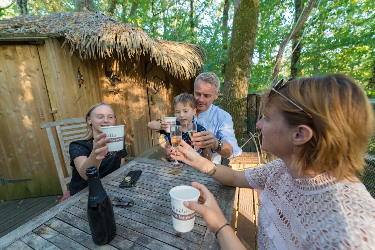 Cabane dans les arbres_Parc de la Belle_Magné