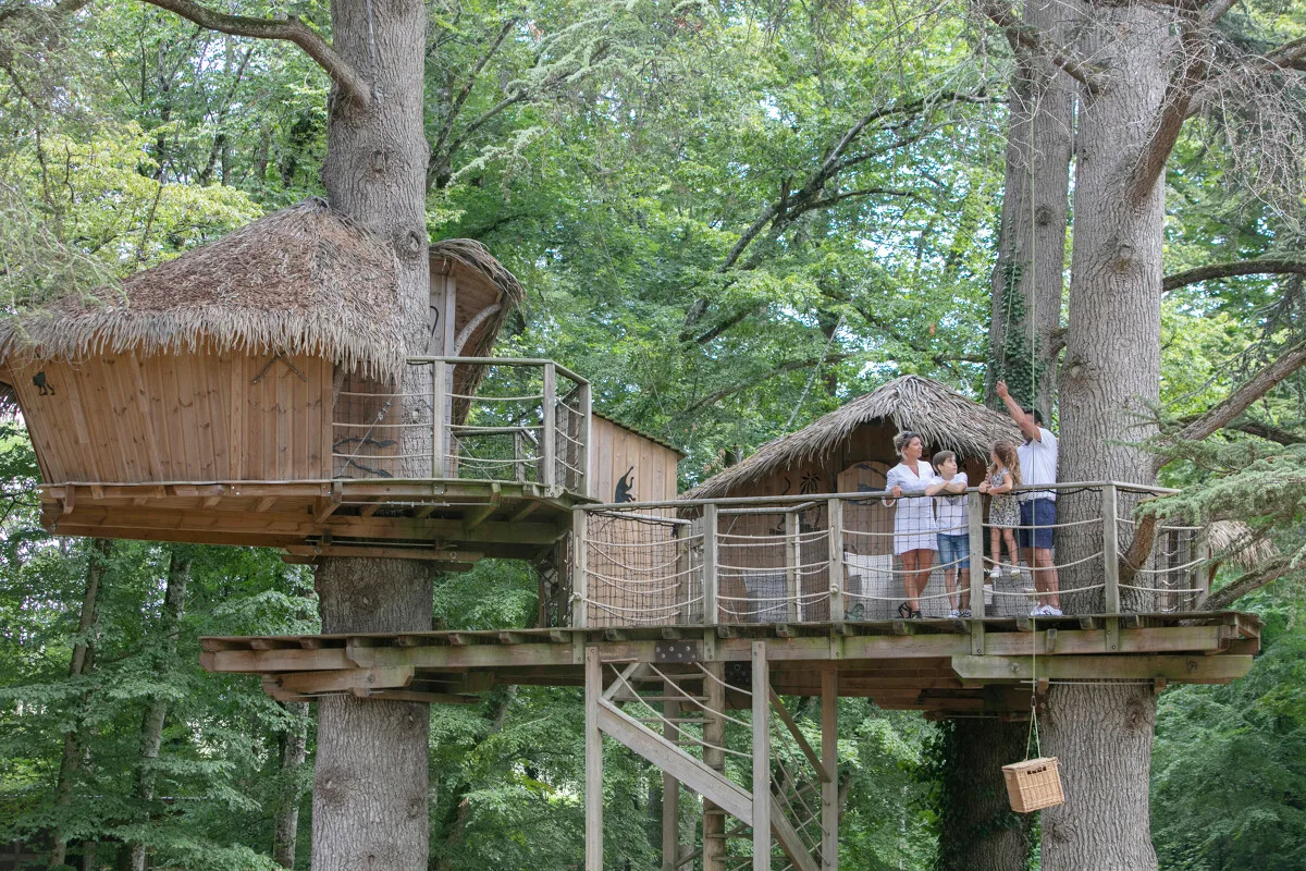 Cabane dans les arbres_Parc de la Belle_Magné