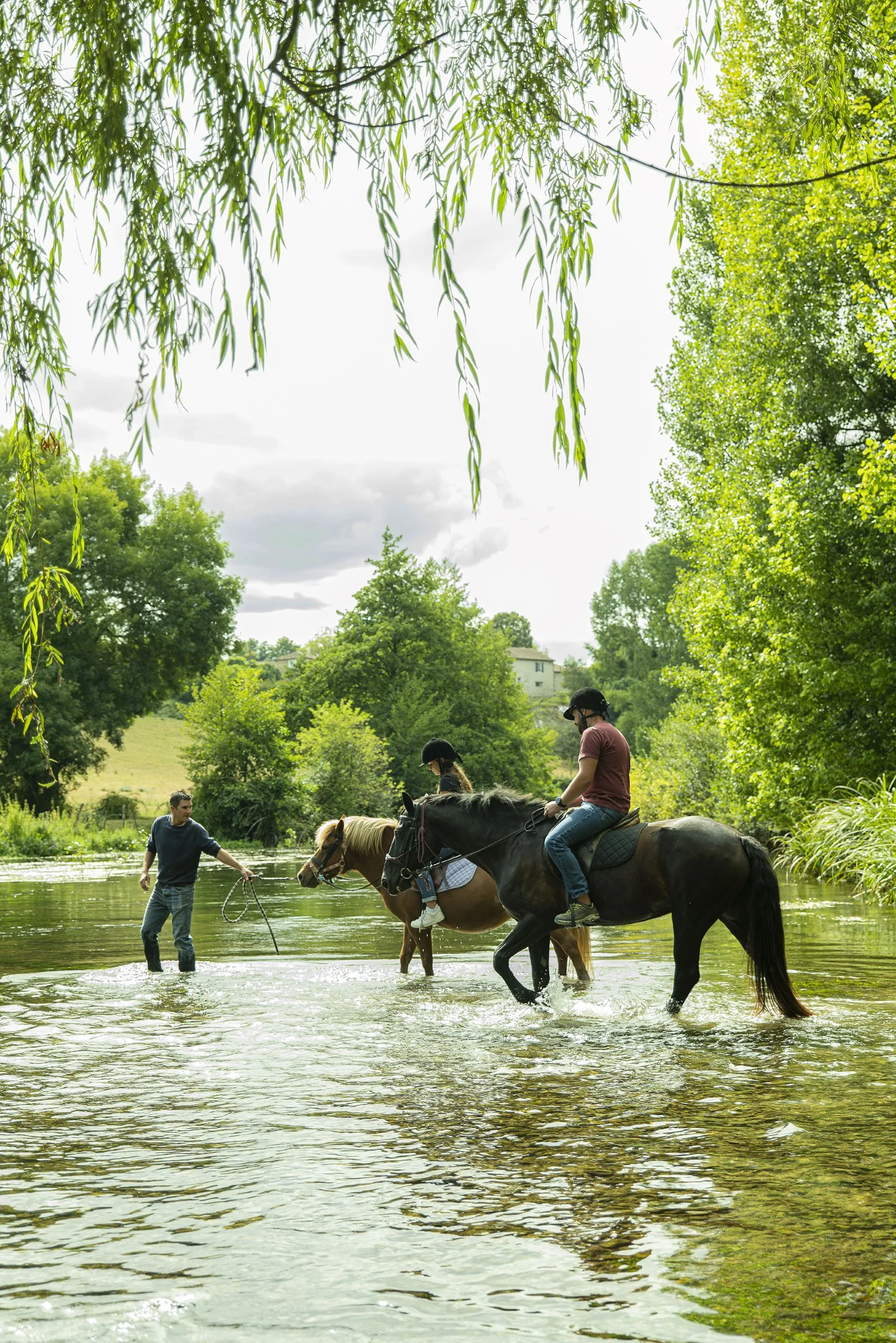 Randonnée à cheval_Poney Club des Retrouvailles