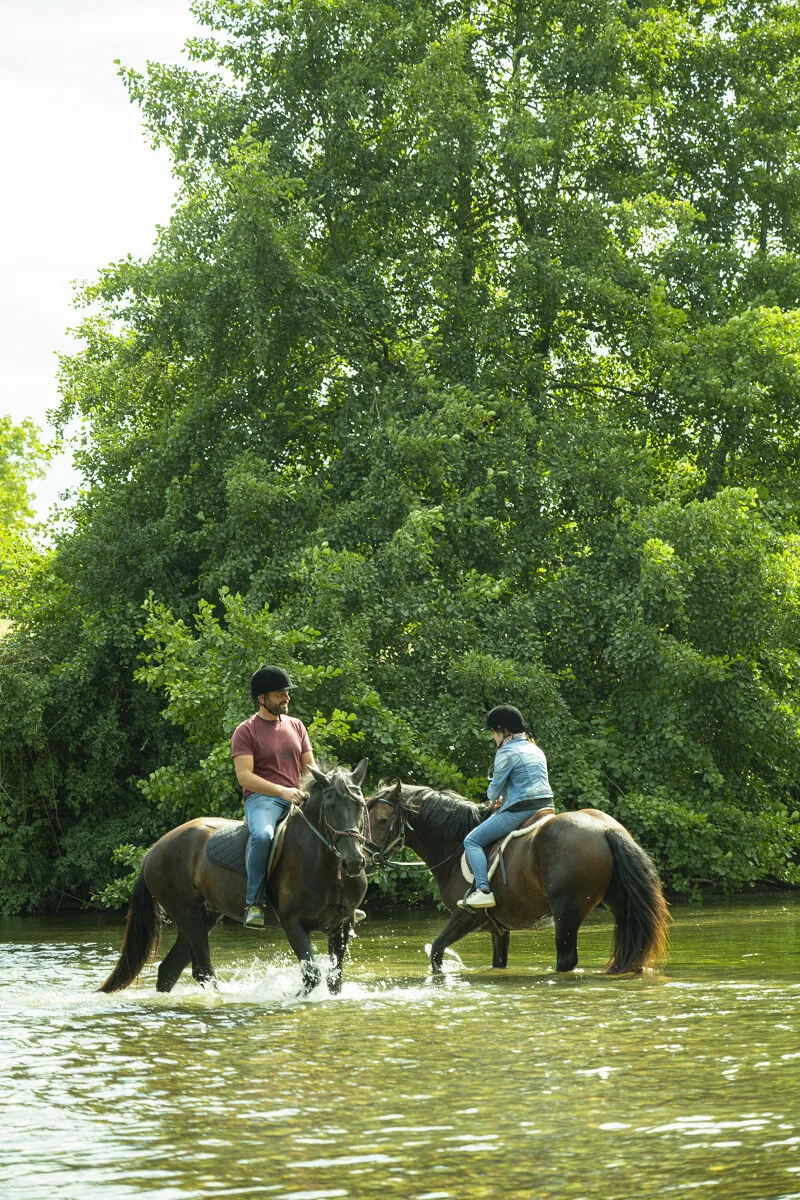 Randonnée à cheval_Poney Club des Retrouvailles