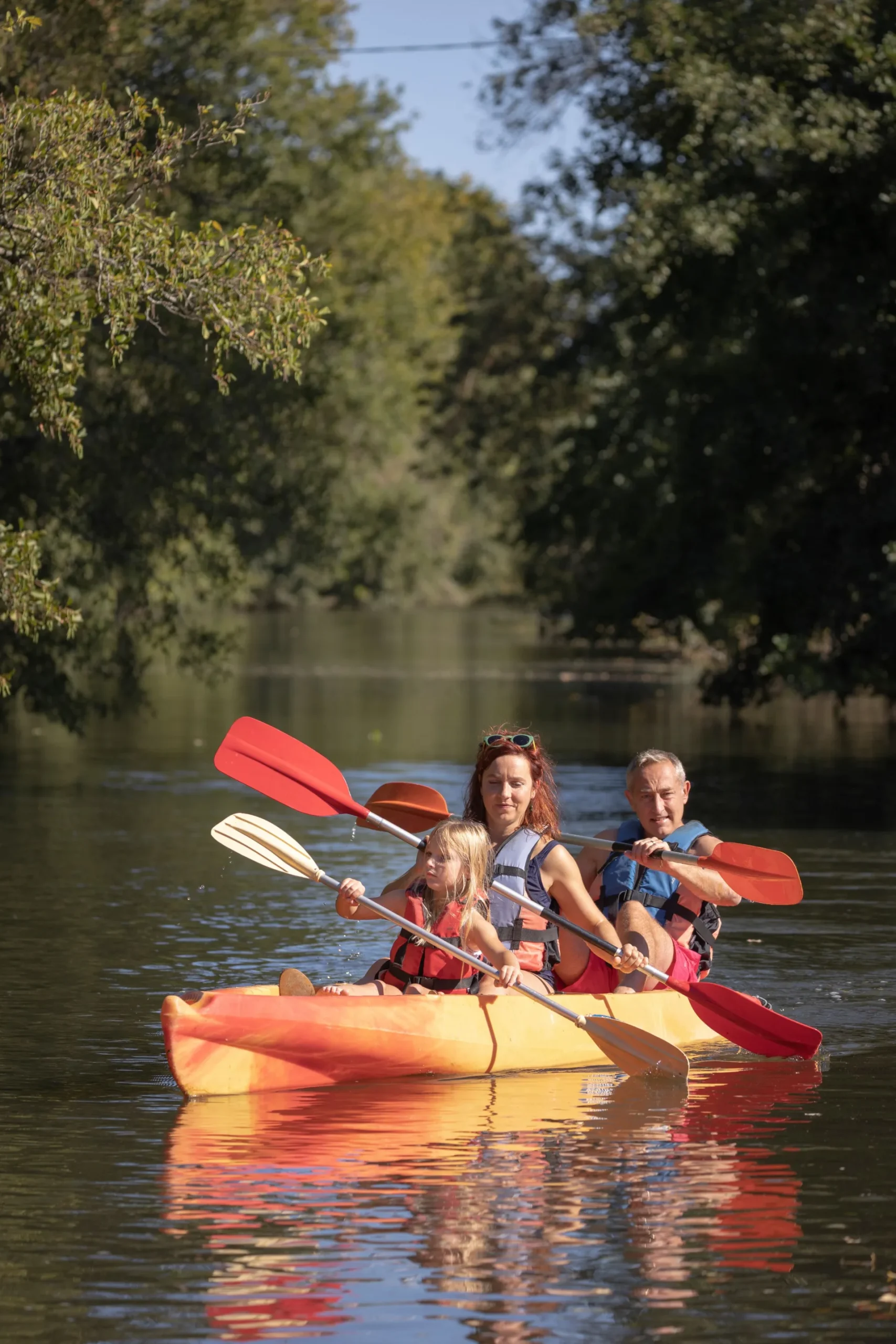 Kayak en Civraisien en Poitou