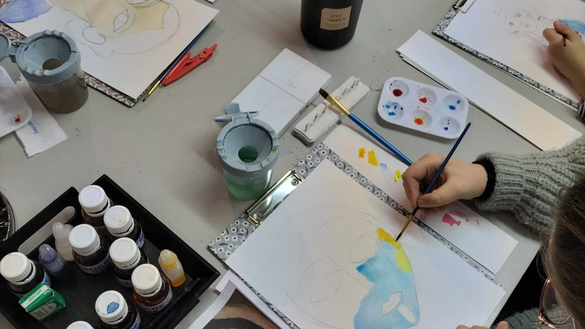 Atelier aquarelle