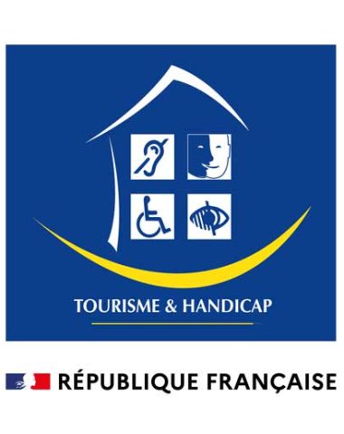 Logotipo de turismo y discapacidad